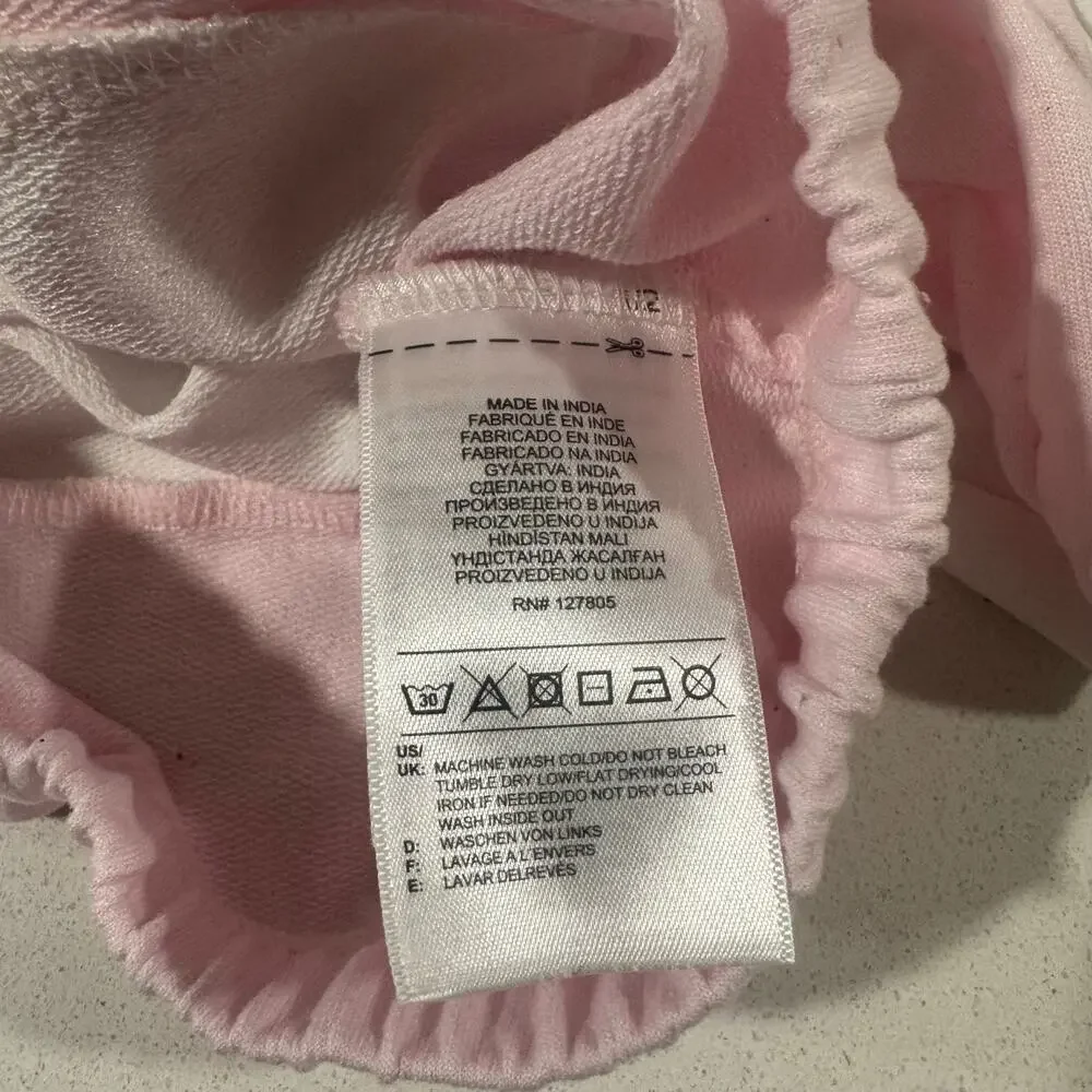 Reebok Pink Striped Toddler Girl 4T Long Sleeve Sweater - Picture 5 of 6